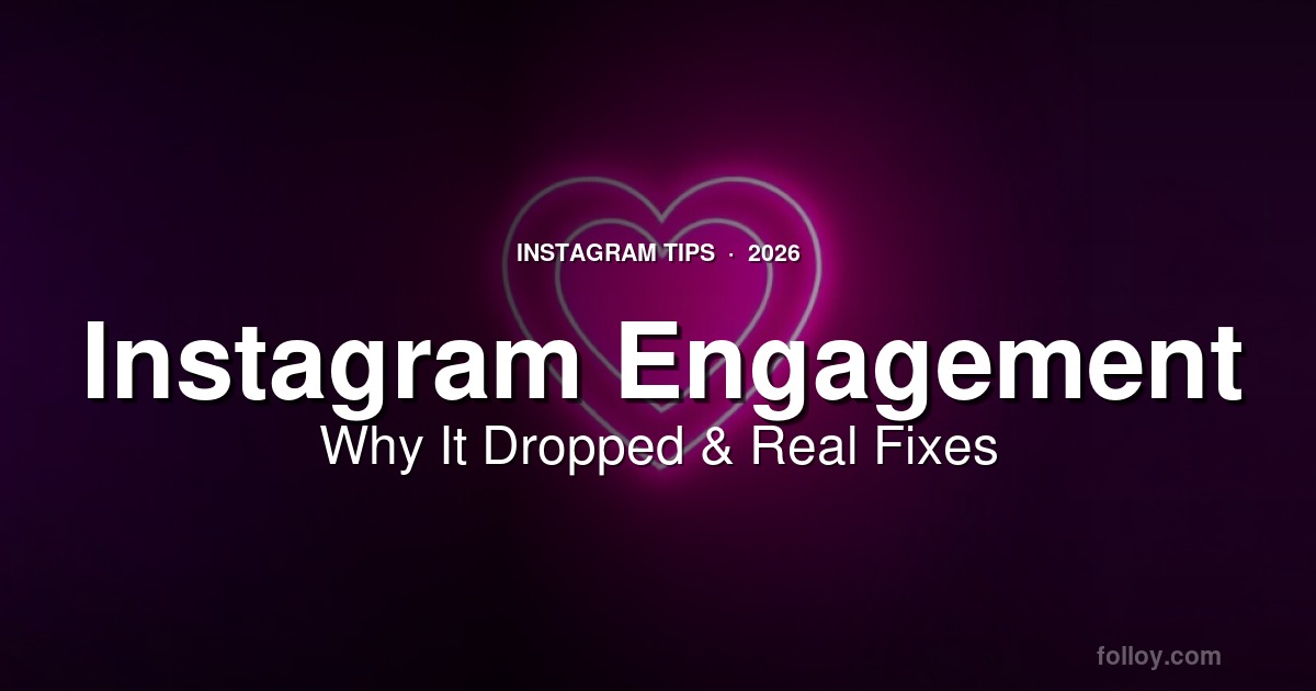 Why your Instagram engagement dropped (and the real fixes that actually work)