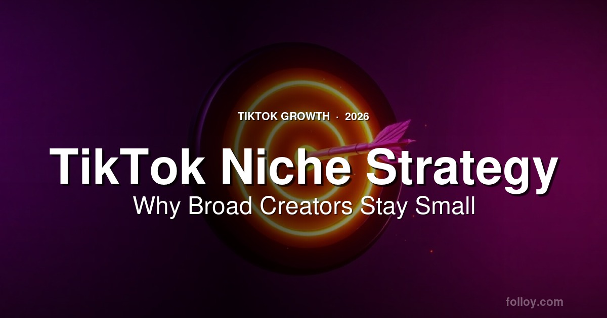 TikTok niche-down strategy: why broad creators stay small